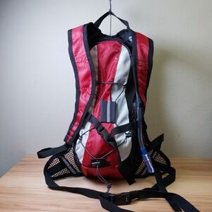 Westfield Hydration Hiking Backpack Red Gray H20‎ Pack Camping Outdoors NWT